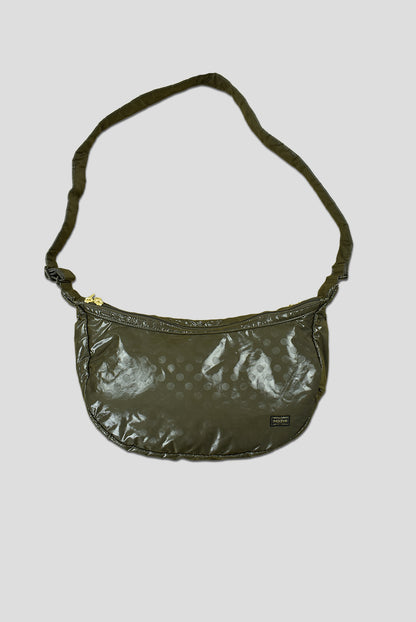 Shiny Polka Dot Shoulder Bag