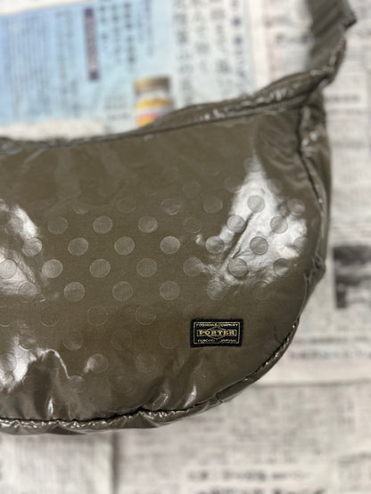 Shiny Polka Dot Shoulder Bag