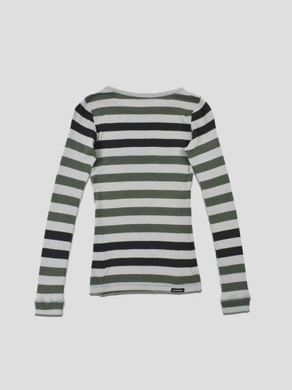 Stretchy Striped Longsleeve Top