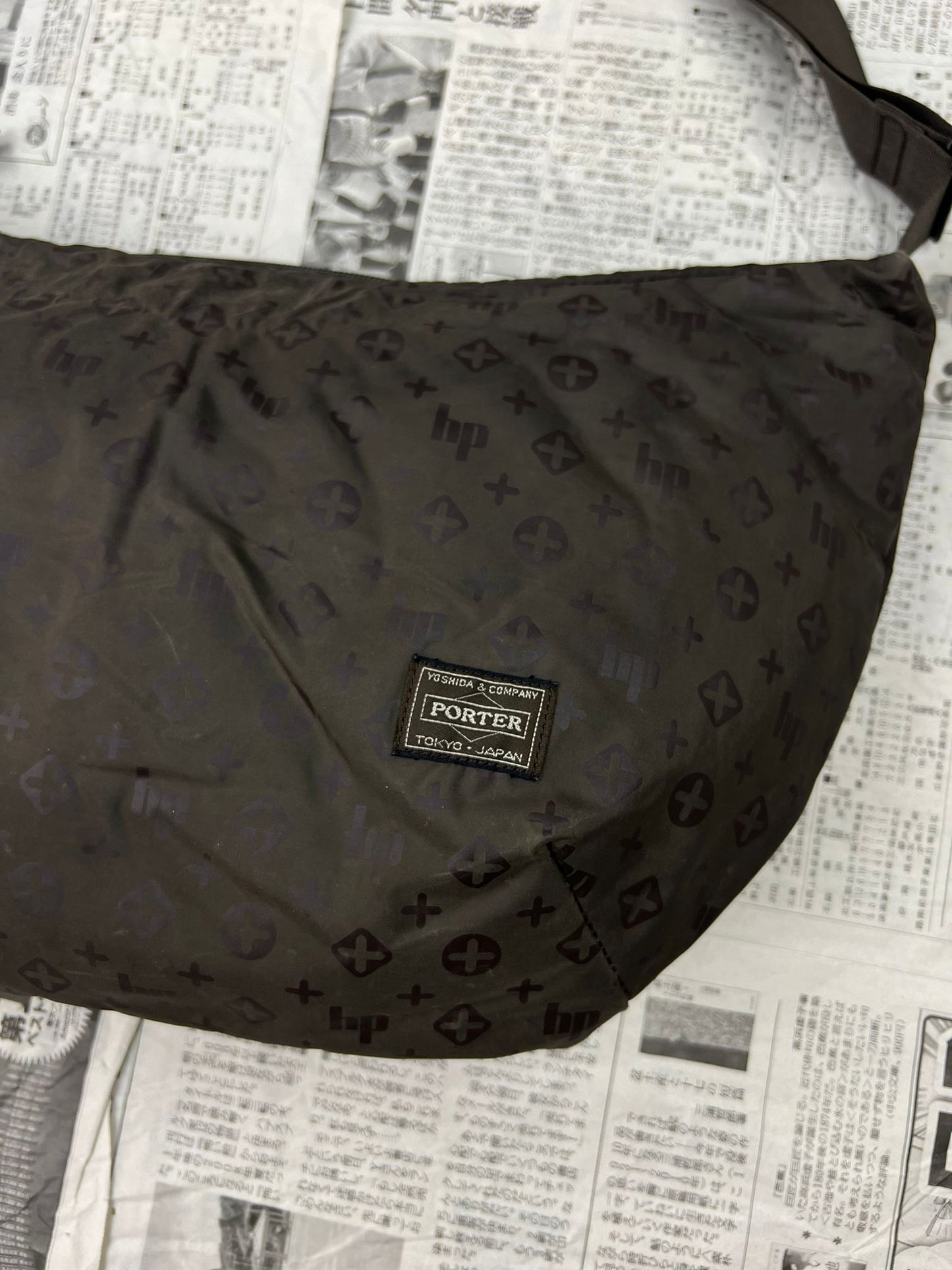 'Brownie' Monogram Shoulder Bag