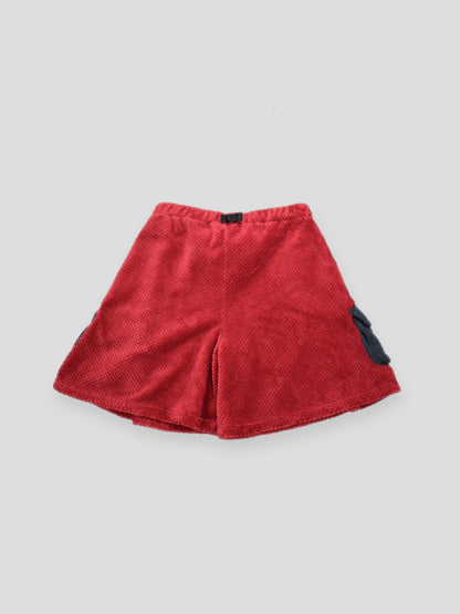 [M] Fleece Romper Shorts