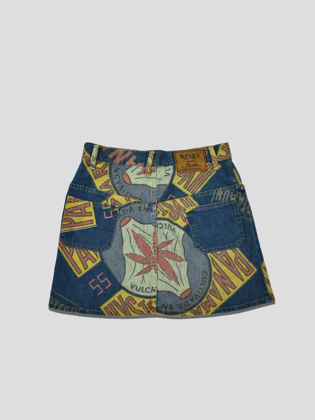 [O/S] Volcano Denim Skirt