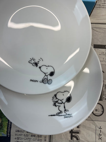 Asia-Exclusive Snoopy & Woodstock Plate Set