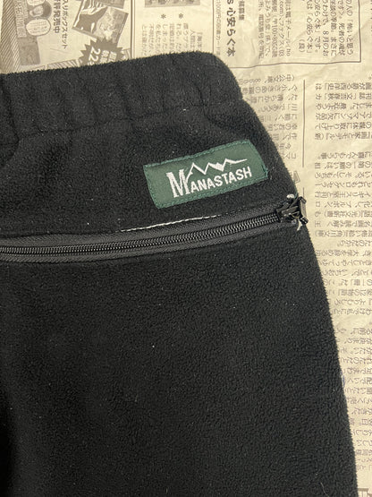 [S/M]Multi-Fabric Fleece Pants
