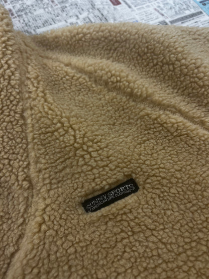 [M] Nylon Panel Fleece Jacket