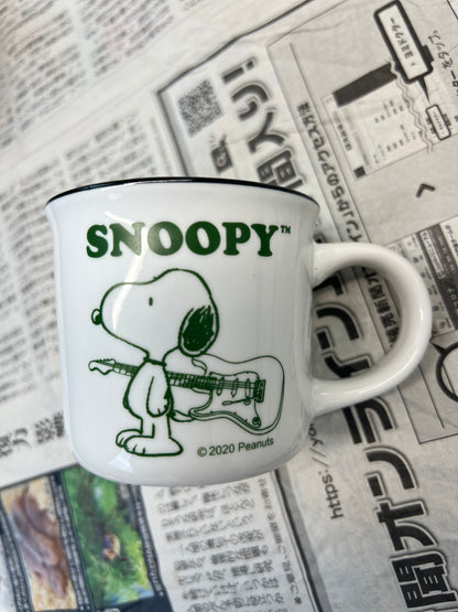 Asia-Exclusive Guitar Snoopy Mug