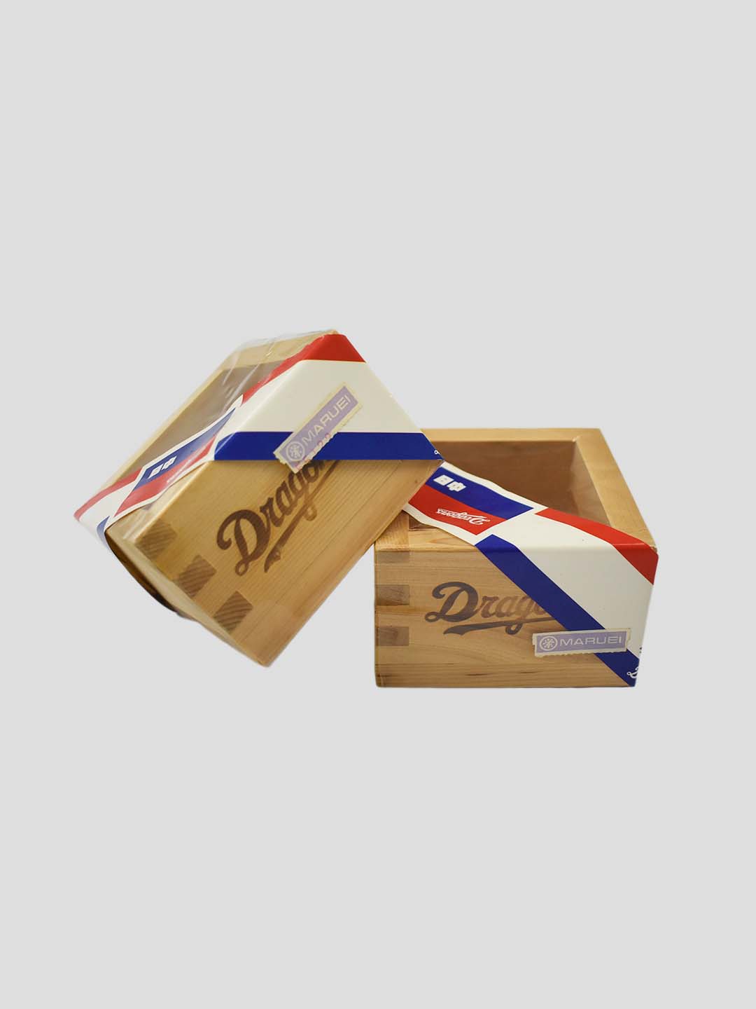 Chunichi Dragons Wooden Sake Cup Box Set Of 2